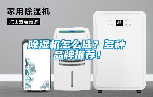 除濕機怎么選？多種品牌推薦！