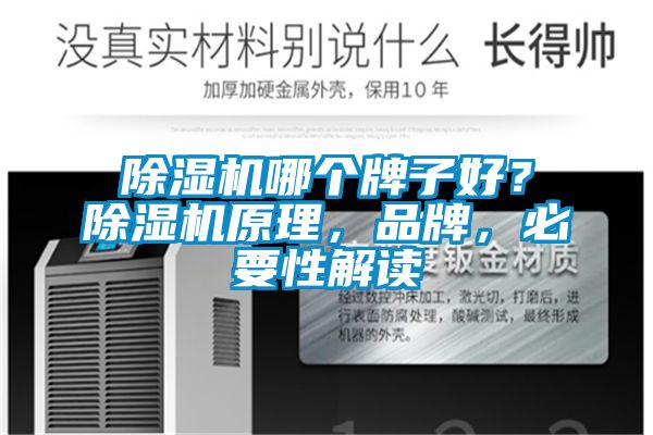除濕機(jī)哪個(gè)牌子好？除濕機(jī)原理，品牌，必要性解讀