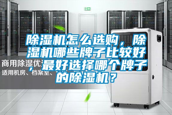 除濕機怎么選購，除濕機哪些牌子比較好，最好選擇哪個牌子的除濕機？