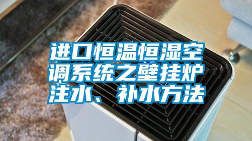 進口恒溫恒濕空調系統之壁掛爐注水、補水方法
