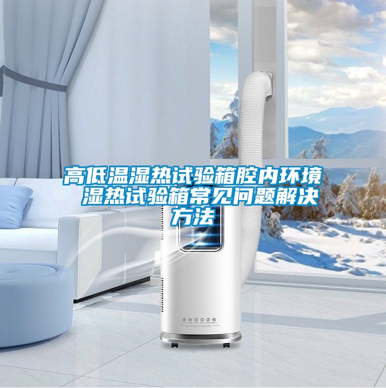 高低溫濕熱試驗箱腔內環境 濕熱試驗箱常見問題解決方法