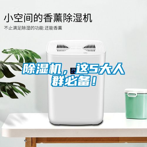 除濕機(jī)，這5大人群必備！