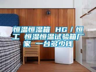新聞資訊恒溫恒濕箱 HG／恒工 恒濕恒溫試驗箱廠家 一臺多少錢