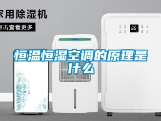 知識百科恒溫恒濕空調的原理是什么