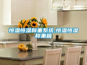 知識(shí)百科恒溫恒濕稱重系統(tǒng),恒溫恒濕稱重箱