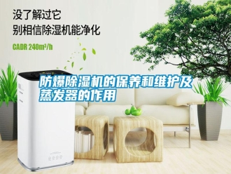 常見問(wèn)題防爆除濕機(jī)的保養(yǎng)和維護(hù)及蒸發(fā)器的作用