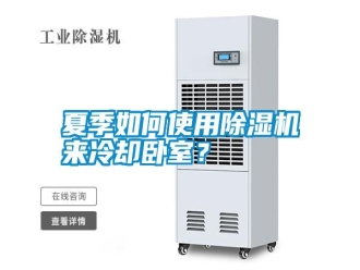 常見問題夏季如何使用除濕機來冷卻臥室？