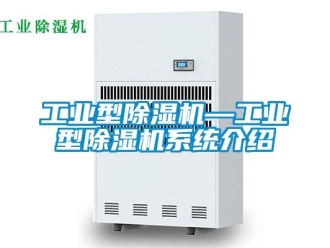 常見問題工業(yè)型除濕機(jī)—工業(yè)型除濕機(jī)系統(tǒng)介紹