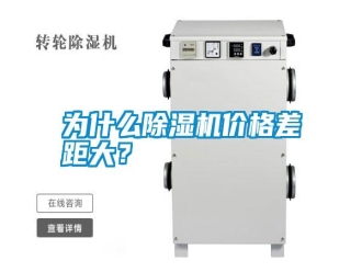 常見問題為什么除濕機價格差距大？